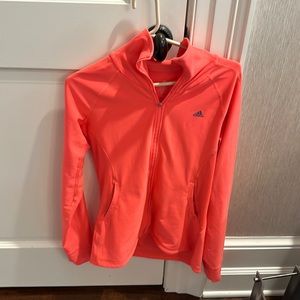 Adidas athletic zip up jacket